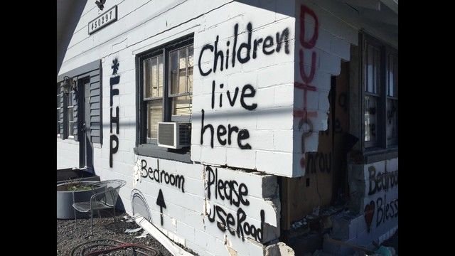 Mom Spray Paints Her House To Stop Florida Drunk Drivers