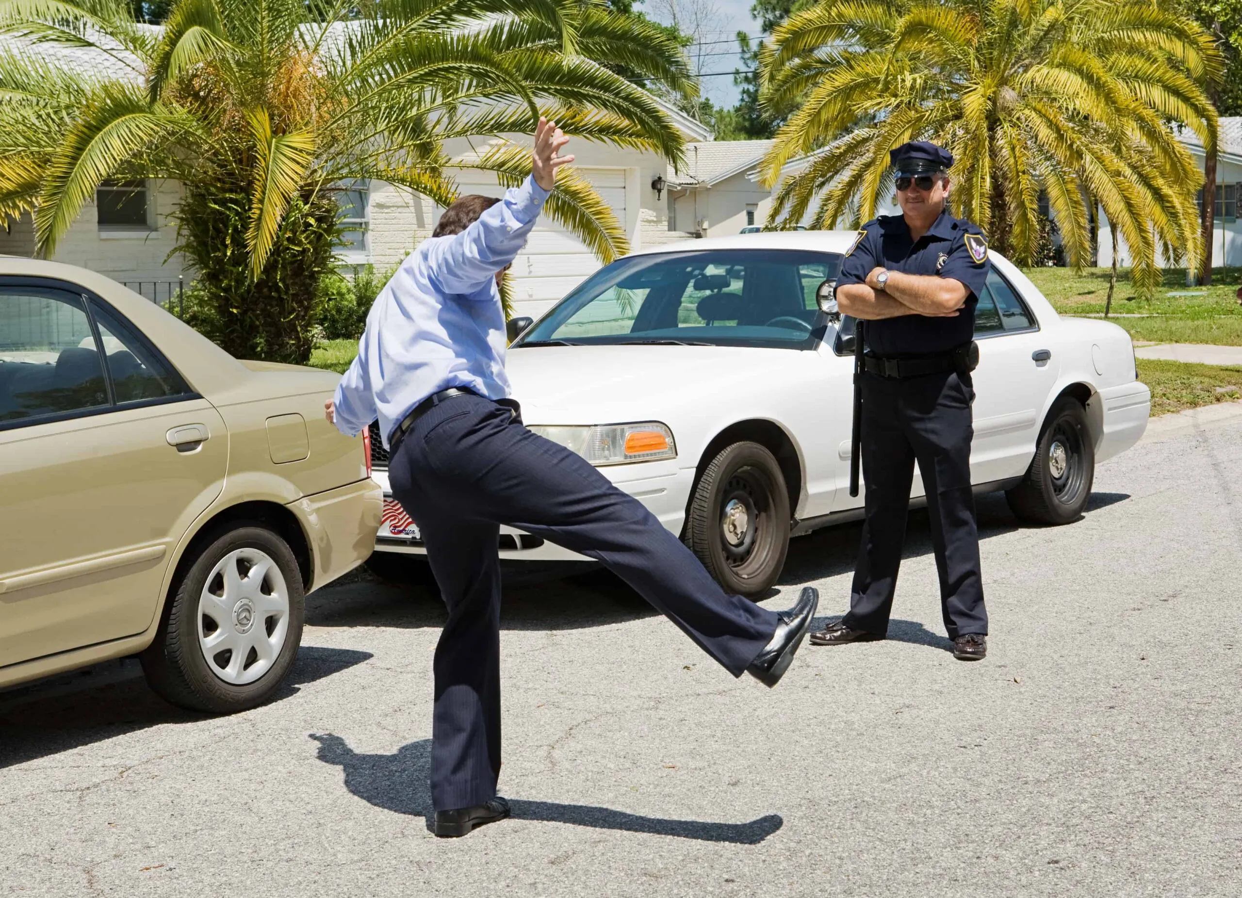 You Might Want To Skip The Cartwheels During Your Field Sobriety Test